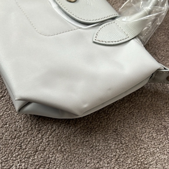 Long champ extra small Le Pliage Crossbody Bag silver - Picture 7 of 15